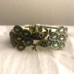 Beautiful peacock bracelet.